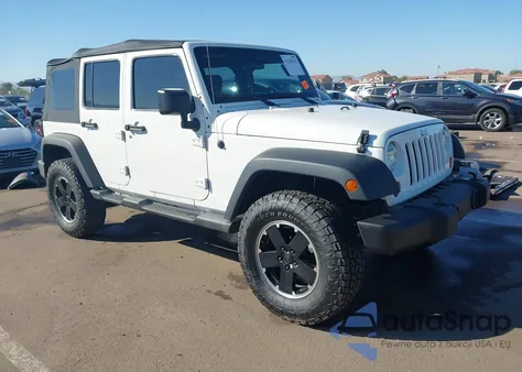 2010 Jeep Wrangler Unlimited Sport from USA, damaged, VIN 1J4BA3H18AL125424